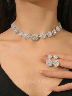 Stunning Rhinestone Jewelry Sets For Ladies