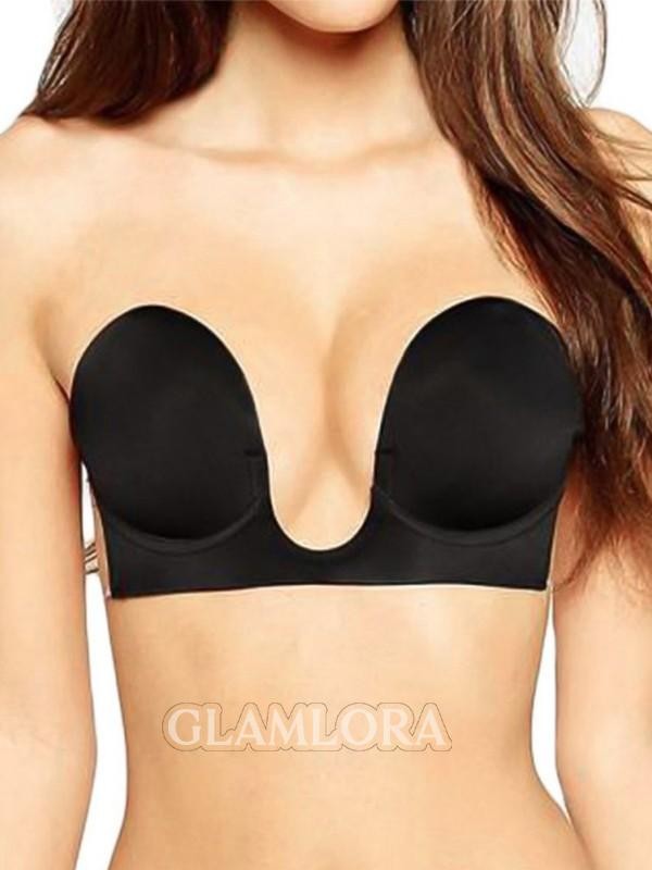 Silicone 3/4 Cup Strapless Invisible Bra