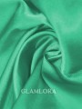 Elastic Woven Satin Fabric by the 1/2 Yard